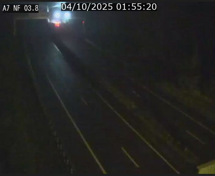 <h2>Webcam autoroute A7 au Luxembourg à la sortie du Tunnel Stafelter vers le Nord</h2>