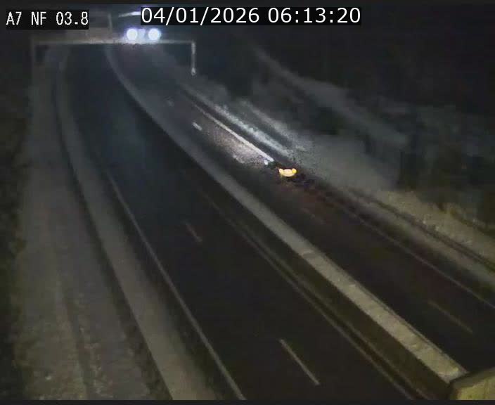 <h2>Webcam autoroute A7 au Luxembourg à la sortie du Tunnel Stafelter vers le Nord</h2>