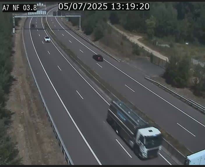 <h2>Webcam autoroute A7 au Luxembourg à la sortie du Tunnel Stafelter vers le Nord</h2>