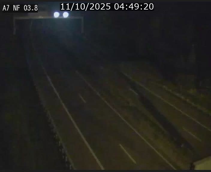 <h2>Webcam autoroute A7 au Luxembourg à la sortie du Tunnel Stafelter vers le Nord</h2>