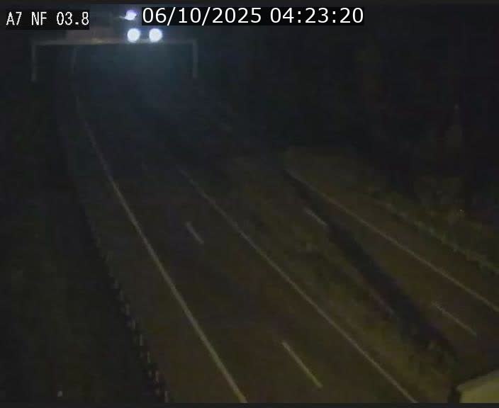 <h2>Webcam autoroute A7 au Luxembourg à la sortie du Tunnel Stafelter vers le Nord</h2>