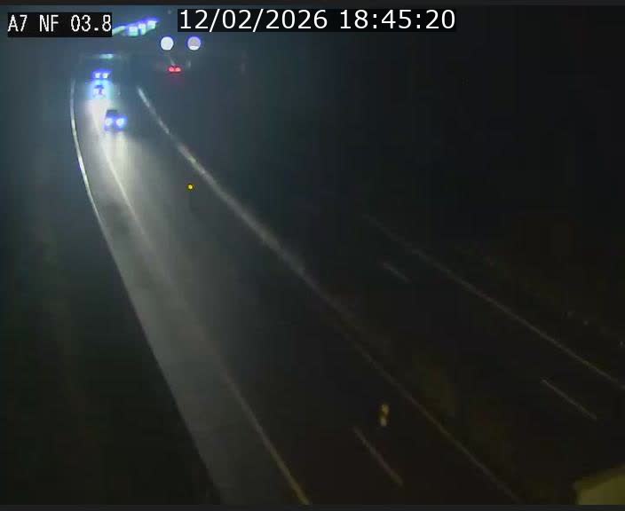 <h2>Webcam autoroute A7 au Luxembourg à la sortie du Tunnel Stafelter vers le Nord</h2>