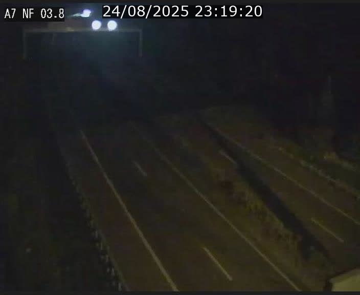 <h2>Webcam autoroute A7 au Luxembourg à la sortie du Tunnel Stafelter vers le Nord</h2>