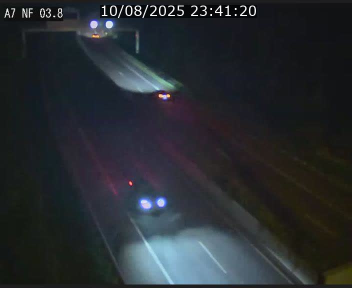 <h2>Webcam autoroute A7 au Luxembourg à la sortie du Tunnel Stafelter vers le Nord</h2>