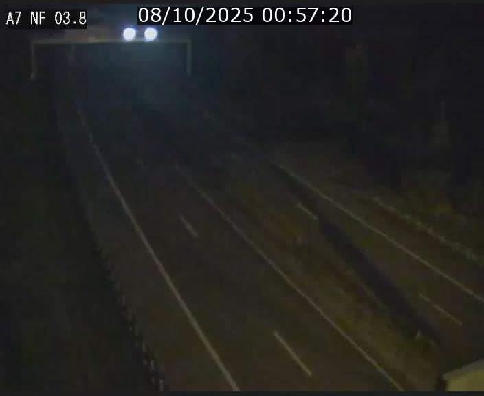 <h2>Webcam autoroute A7 au Luxembourg à la sortie du Tunnel Stafelter vers le Nord</h2>