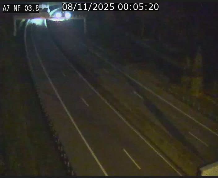 <h2>Webcam autoroute A7 au Luxembourg à la sortie du Tunnel Stafelter vers le Nord</h2>