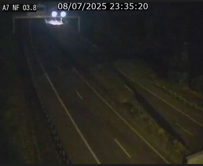 <h2>Webcam autoroute A7 au Luxembourg à la sortie du Tunnel Stafelter vers le Nord</h2>