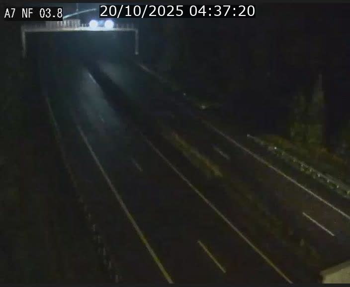 <h2>Webcam autoroute A7 au Luxembourg à la sortie du Tunnel Stafelter vers le Nord</h2>