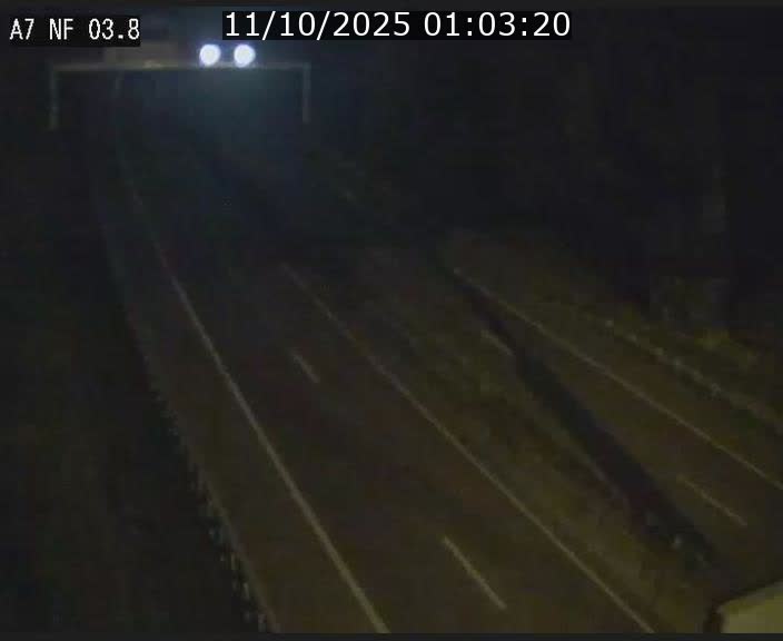 <h2>Webcam autoroute A7 au Luxembourg à la sortie du Tunnel Stafelter vers le Nord</h2>