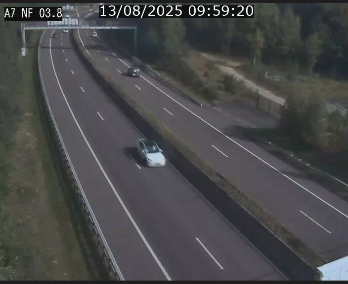 <h2>Webcam autoroute A7 au Luxembourg à la sortie du Tunnel Stafelter vers le Nord</h2>