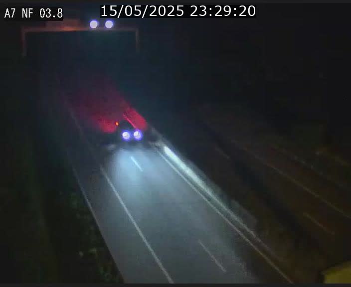 <h2>Webcam autoroute A7 au Luxembourg à la sortie du Tunnel Stafelter vers le Nord</h2>