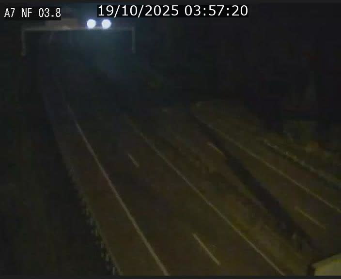 <h2>Webcam autoroute A7 au Luxembourg à la sortie du Tunnel Stafelter vers le Nord</h2>