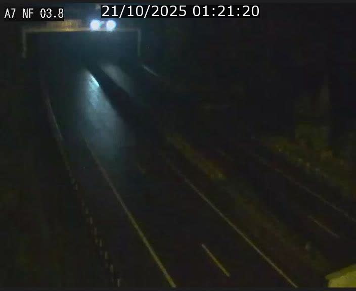 <h2>Webcam autoroute A7 au Luxembourg à la sortie du Tunnel Stafelter vers le Nord</h2>