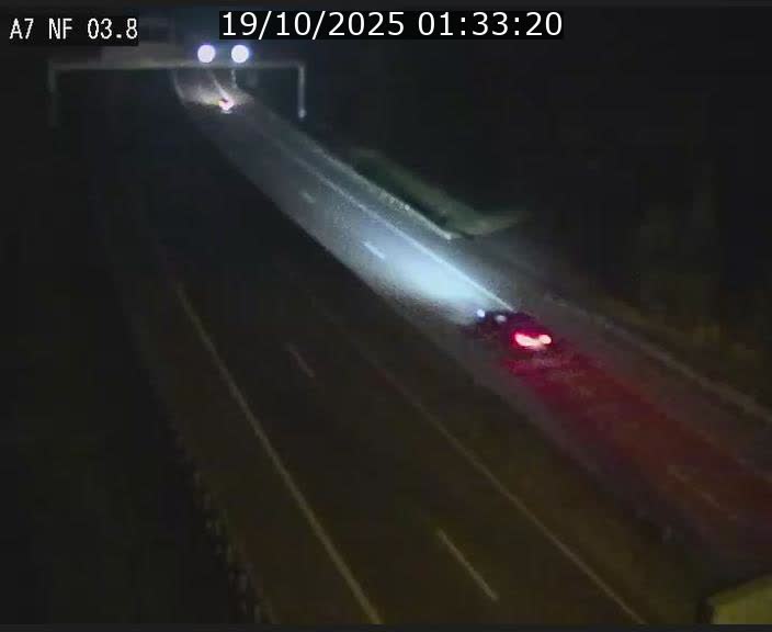 <h2>Webcam autoroute A7 au Luxembourg à la sortie du Tunnel Stafelter vers le Nord</h2>