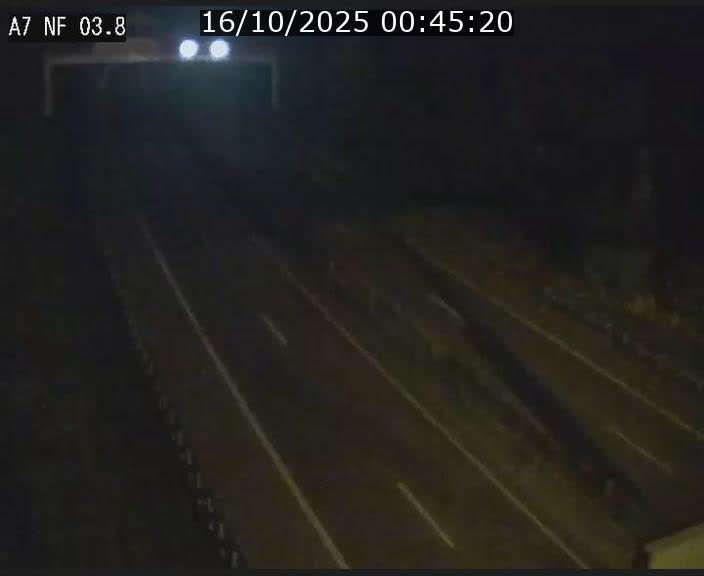 <h2>Webcam autoroute A7 au Luxembourg à la sortie du Tunnel Stafelter vers le Nord</h2>