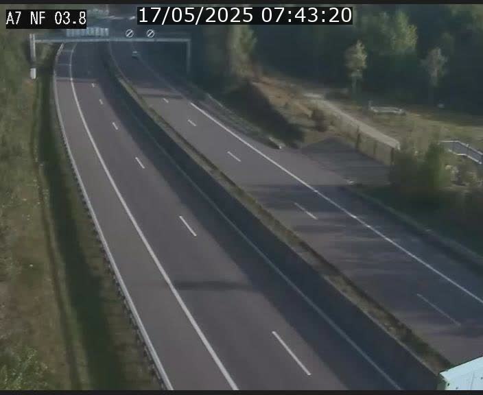 <h2>Webcam autoroute A7 au Luxembourg à la sortie du Tunnel Stafelter vers le Nord</h2>