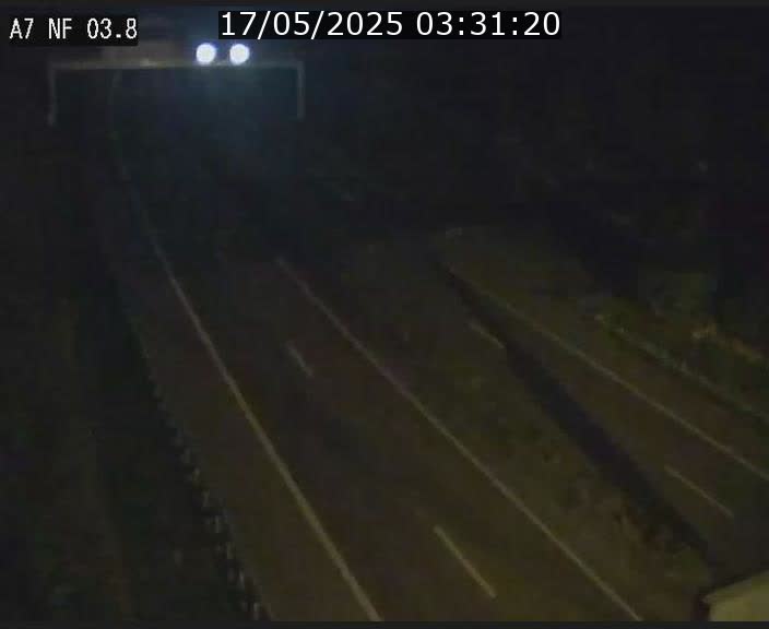 <h2>Webcam autoroute A7 au Luxembourg à la sortie du Tunnel Stafelter vers le Nord</h2>