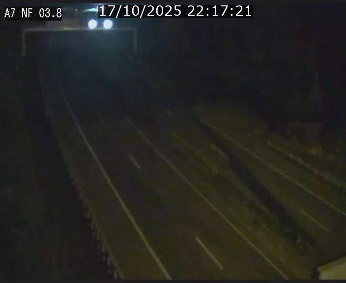<h2>Webcam autoroute A7 au Luxembourg à la sortie du Tunnel Stafelter vers le Nord</h2>