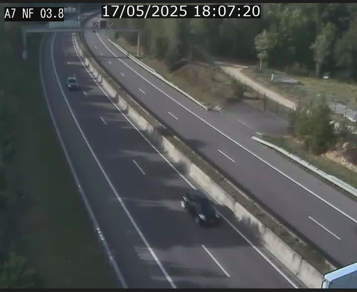 <h2>Webcam autoroute A7 au Luxembourg à la sortie du Tunnel Stafelter vers le Nord</h2>