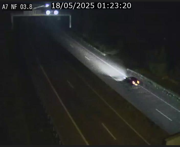<h2>Webcam autoroute A7 au Luxembourg à la sortie du Tunnel Stafelter vers le Nord</h2>