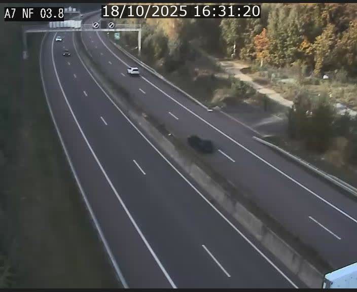 <h2>Webcam autoroute A7 au Luxembourg à la sortie du Tunnel Stafelter vers le Nord</h2>