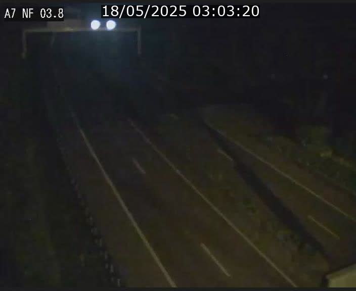 <h2>Webcam autoroute A7 au Luxembourg à la sortie du Tunnel Stafelter vers le Nord</h2>