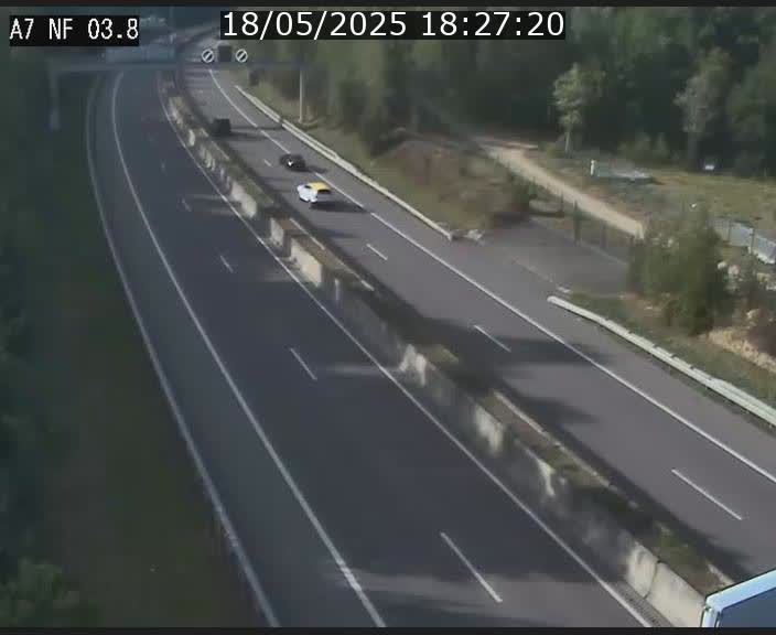 <h2>Webcam autoroute A7 au Luxembourg à la sortie du Tunnel Stafelter vers le Nord</h2>