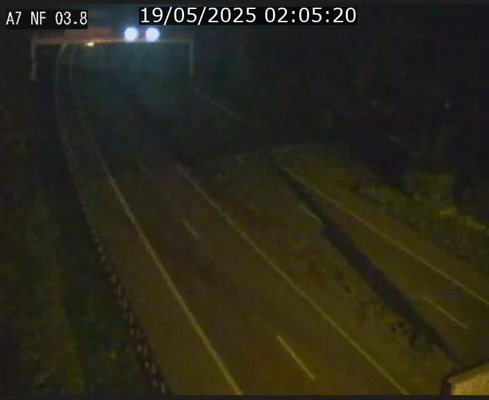 <h2>Webcam autoroute A7 au Luxembourg à la sortie du Tunnel Stafelter vers le Nord</h2>
