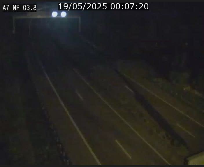 <h2>Webcam autoroute A7 au Luxembourg à la sortie du Tunnel Stafelter vers le Nord</h2>