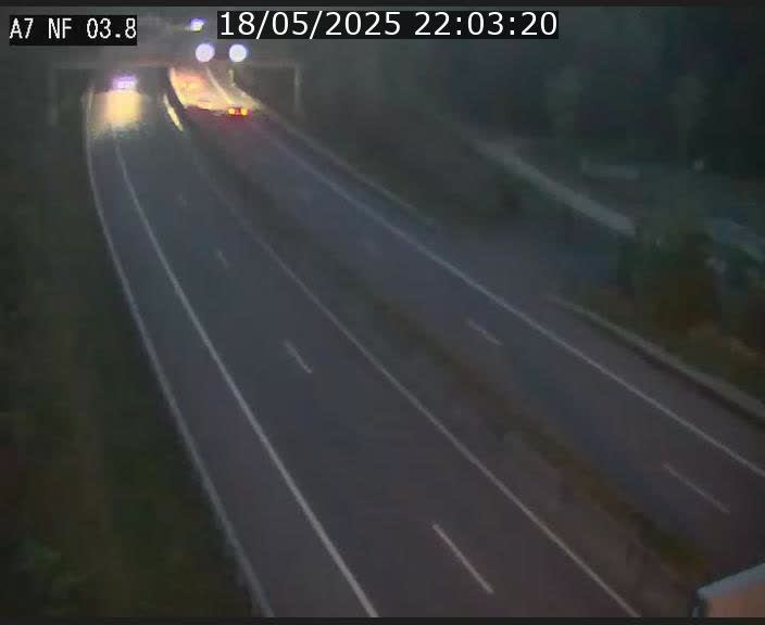 <h2>Webcam autoroute A7 au Luxembourg à la sortie du Tunnel Stafelter vers le Nord</h2>