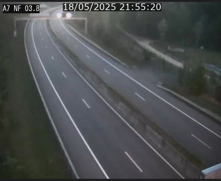 <h2>Webcam autoroute A7 au Luxembourg à la sortie du Tunnel Stafelter vers le Nord</h2>