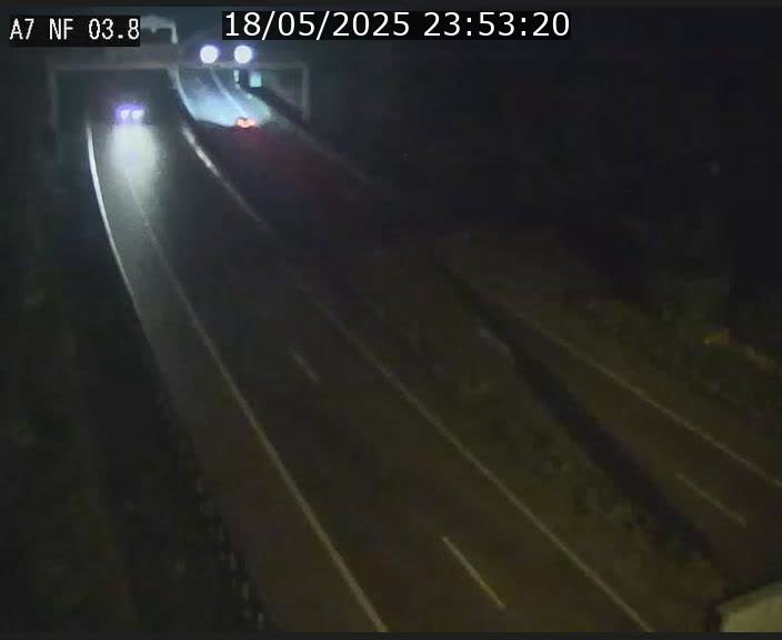 <h2>Webcam autoroute A7 au Luxembourg à la sortie du Tunnel Stafelter vers le Nord</h2>