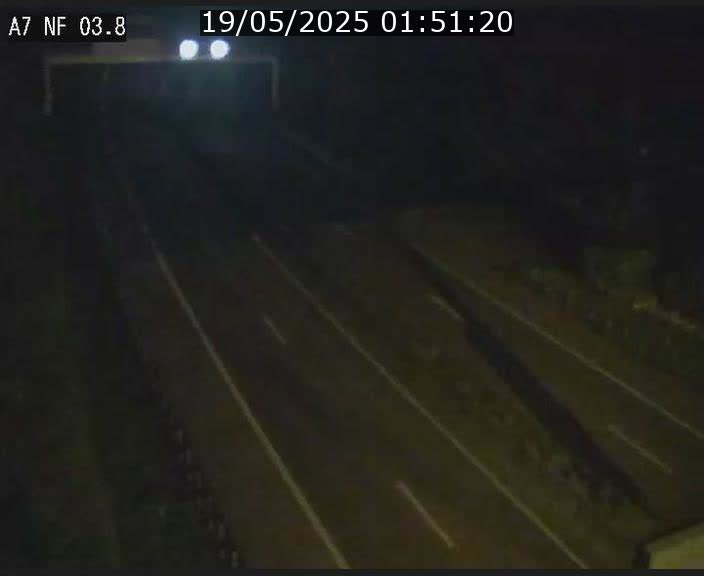 <h2>Webcam autoroute A7 au Luxembourg à la sortie du Tunnel Stafelter vers le Nord</h2>