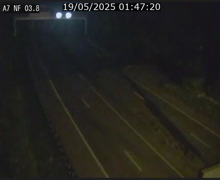 <h2>Webcam autoroute A7 au Luxembourg à la sortie du Tunnel Stafelter vers le Nord</h2>