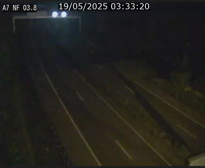 <h2>Webcam autoroute A7 au Luxembourg à la sortie du Tunnel Stafelter vers le Nord</h2>