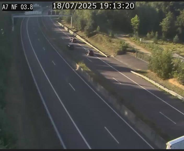 <h2>Webcam autoroute A7 au Luxembourg à la sortie du Tunnel Stafelter vers le Nord</h2>