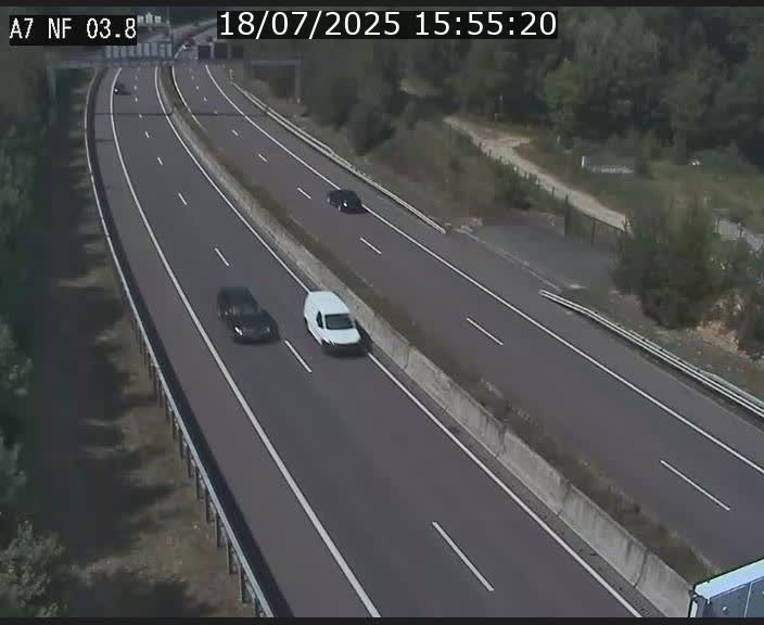 <h2>Webcam autoroute A7 au Luxembourg à la sortie du Tunnel Stafelter vers le Nord</h2>