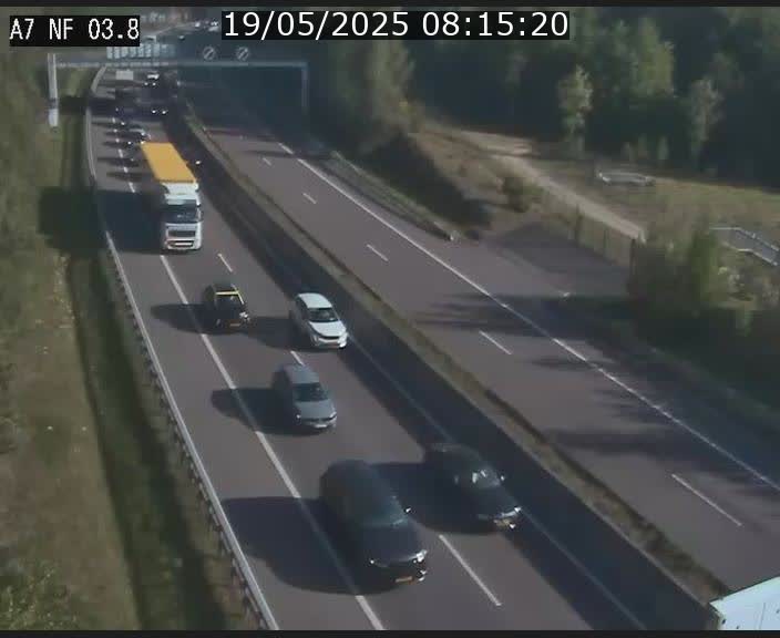 <h2>Webcam autoroute A7 au Luxembourg à la sortie du Tunnel Stafelter vers le Nord</h2>