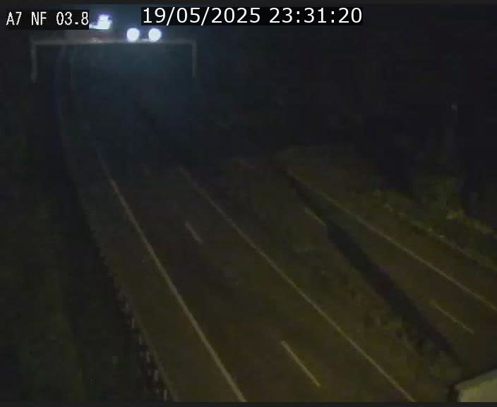 <h2>Webcam autoroute A7 au Luxembourg à la sortie du Tunnel Stafelter vers le Nord</h2>