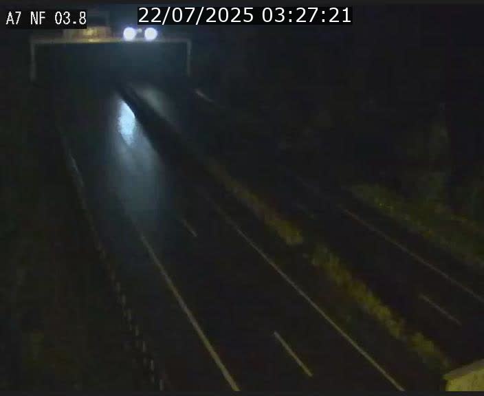 <h2>Webcam autoroute A7 au Luxembourg à la sortie du Tunnel Stafelter vers le Nord</h2>
