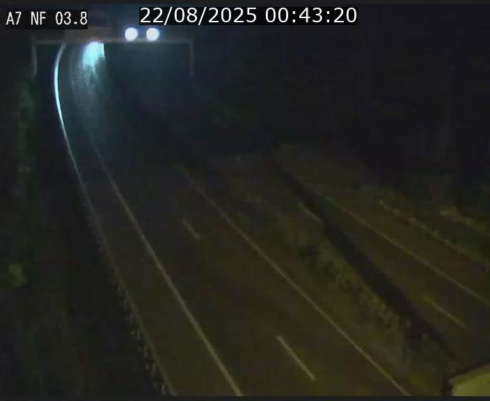 <h2>Webcam autoroute A7 au Luxembourg à la sortie du Tunnel Stafelter vers le Nord</h2>