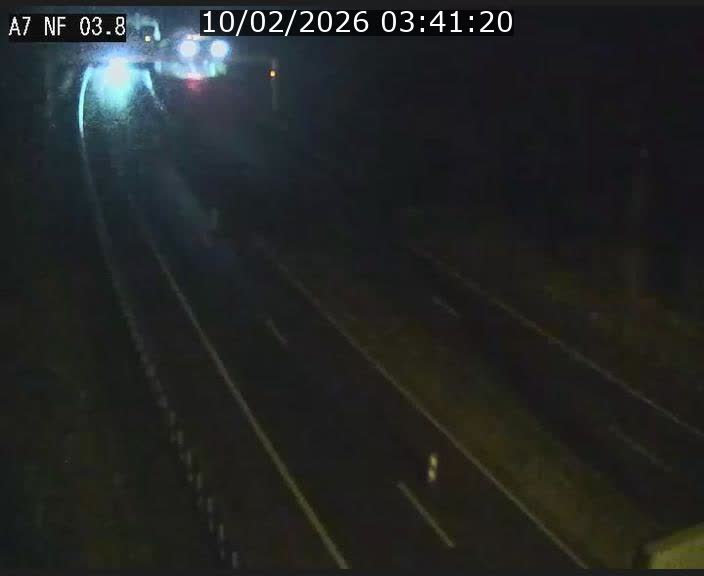 <h2>Webcam autoroute A7 au Luxembourg à la sortie du Tunnel Stafelter vers le Nord</h2>