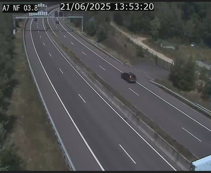 <h2>Webcam autoroute A7 au Luxembourg à la sortie du Tunnel Stafelter vers le Nord</h2>
