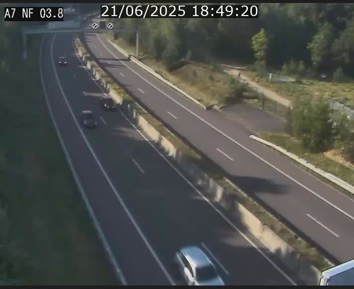 <h2>Webcam autoroute A7 au Luxembourg à la sortie du Tunnel Stafelter vers le Nord</h2>