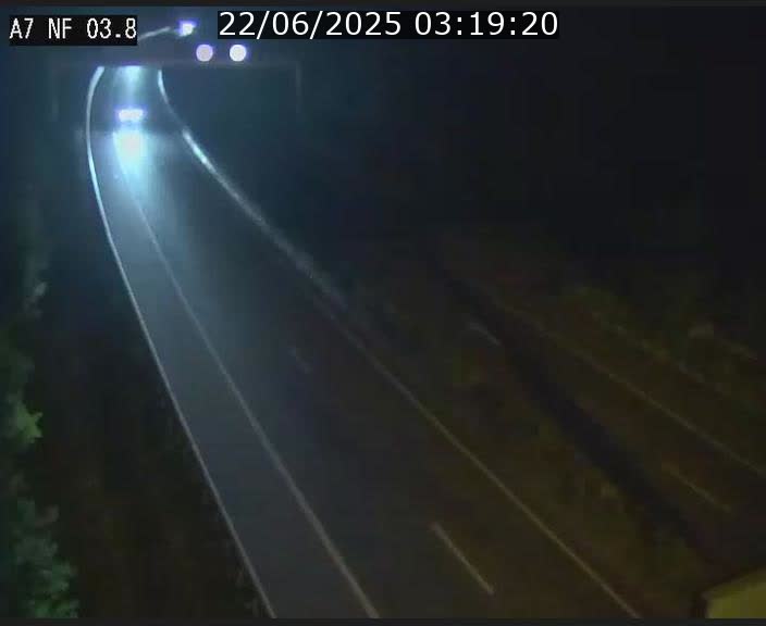 <h2>Webcam autoroute A7 au Luxembourg à la sortie du Tunnel Stafelter vers le Nord</h2>