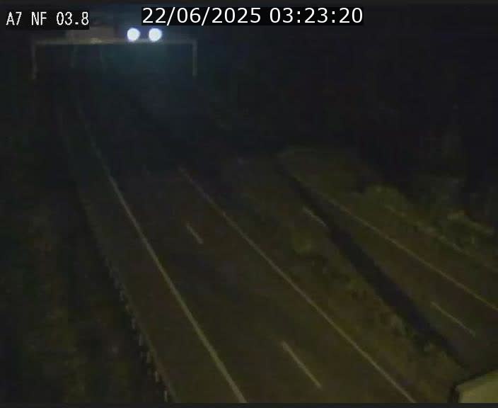 <h2>Webcam autoroute A7 au Luxembourg à la sortie du Tunnel Stafelter vers le Nord</h2>