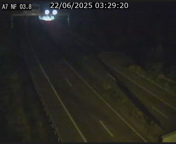 <h2>Webcam autoroute A7 au Luxembourg à la sortie du Tunnel Stafelter vers le Nord</h2>