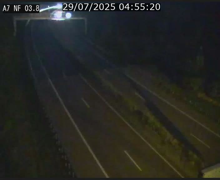 <h2>Webcam autoroute A7 au Luxembourg à la sortie du Tunnel Stafelter vers le Nord</h2>