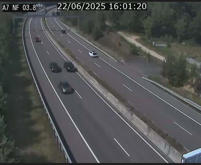 <h2>Webcam autoroute A7 au Luxembourg à la sortie du Tunnel Stafelter vers le Nord</h2>