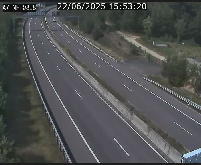 <h2>Webcam autoroute A7 au Luxembourg à la sortie du Tunnel Stafelter vers le Nord</h2>